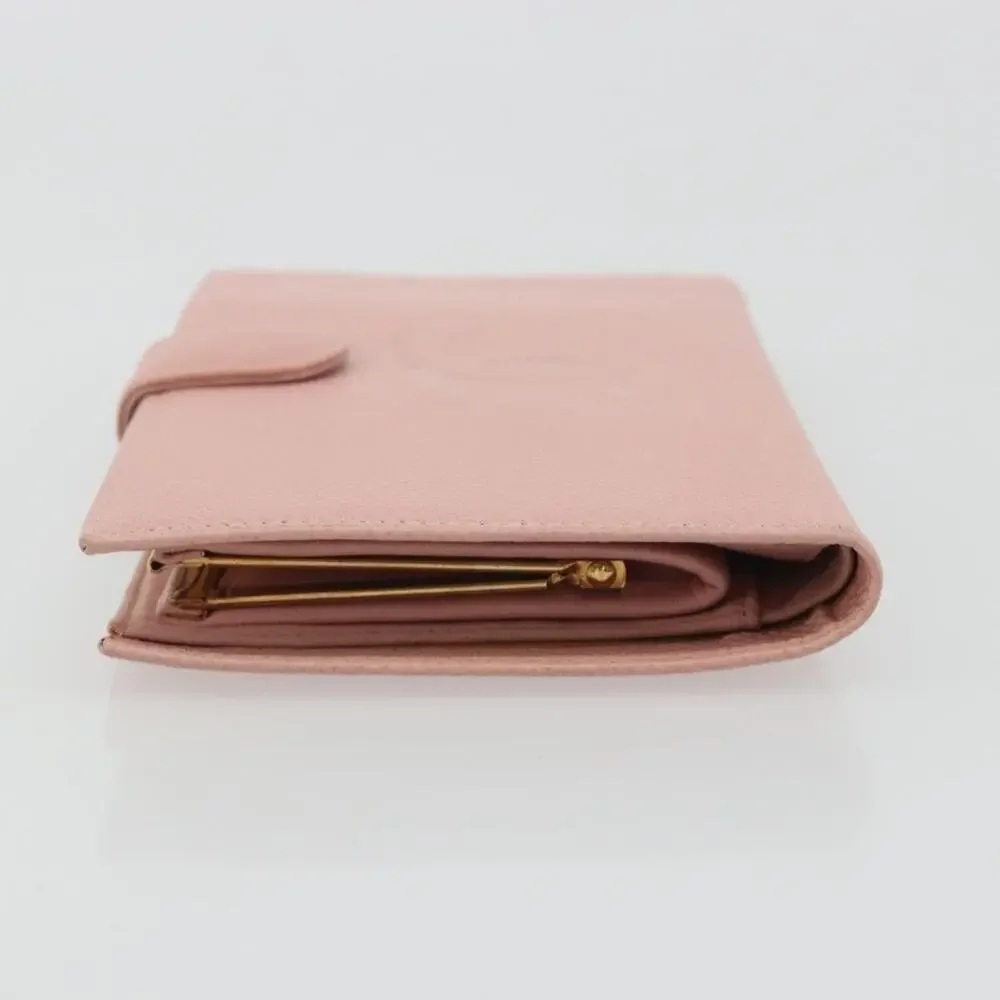 Chanel Long Wallet Caviar Pink